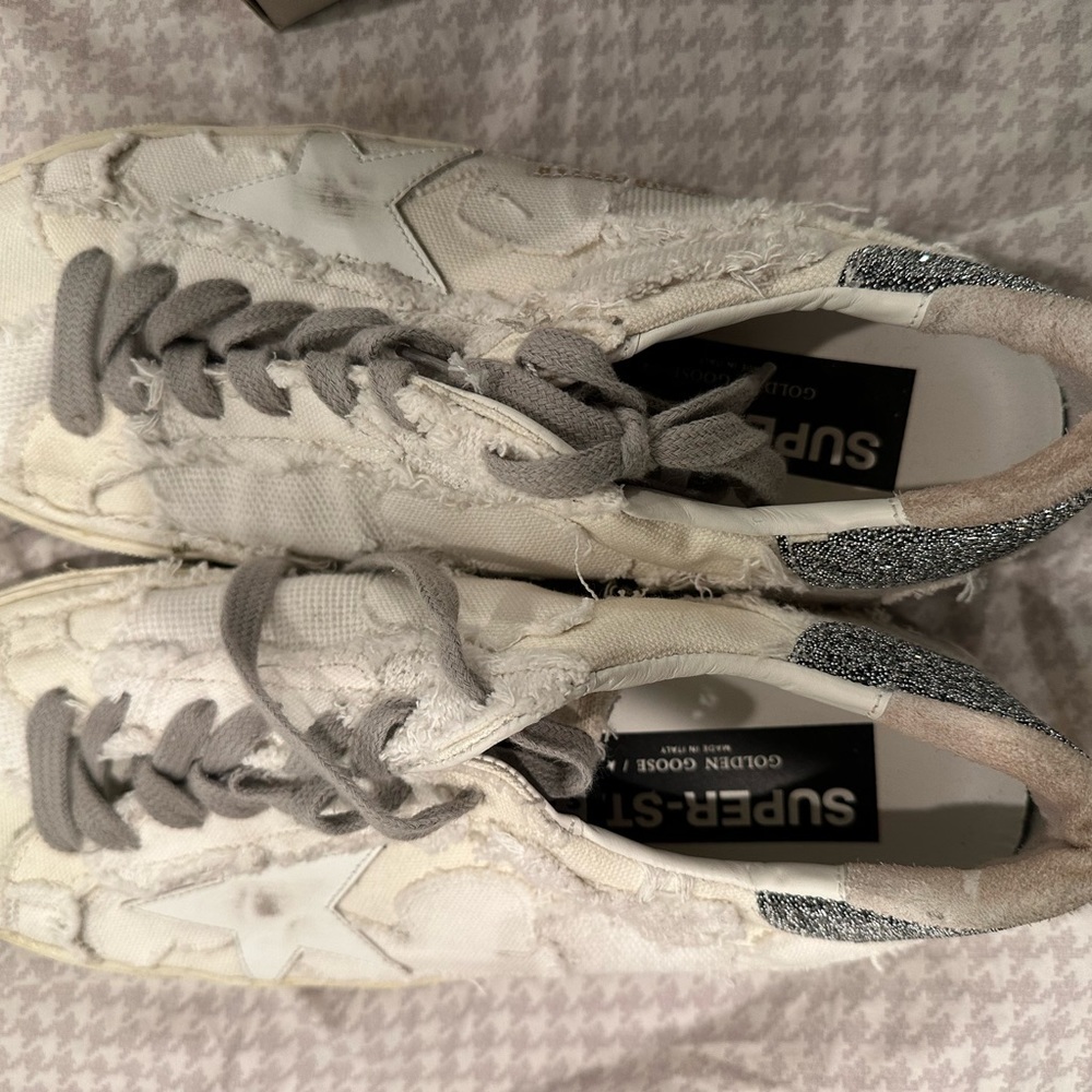 Golden Goose Swarovski Sneakers, comes with dust bag, GG passport, and box